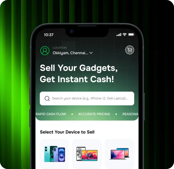 Sell used gadgets easily using CashiPe app